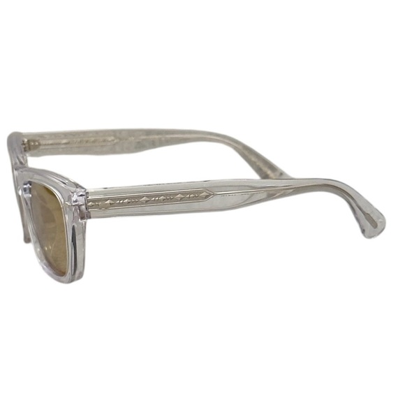 NWOT Oliver Peoples Limited Edition Clear Frame Sunglasses Size 49 - Picture 1 of 7